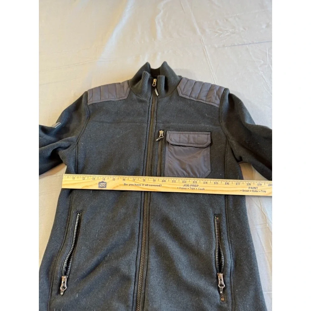 Marmot Motto Jacket Small Mens Full Zip Black‎ Padded Elbows Shoulders Full Zip